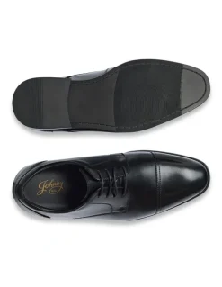 Johnny Bigg Alfie Wide Ee Dress Shoe in Black