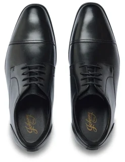 Johnny Bigg Alfie Wide Ee Dress Shoe in Black