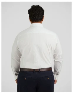 Johnny Bigg Apollo Check Shirt in White