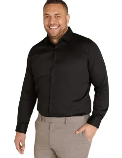 Johnny Bigg Bahamas Stretch Shirt in Black