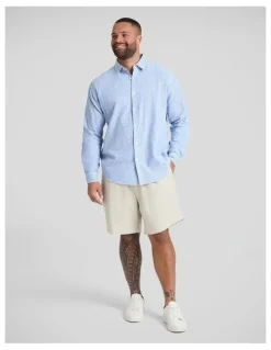Johnny Bigg Beau Casual Stripe Shirt in Blue