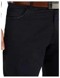 Johnny Bigg Benny Stretch Pocket Pant in Ink