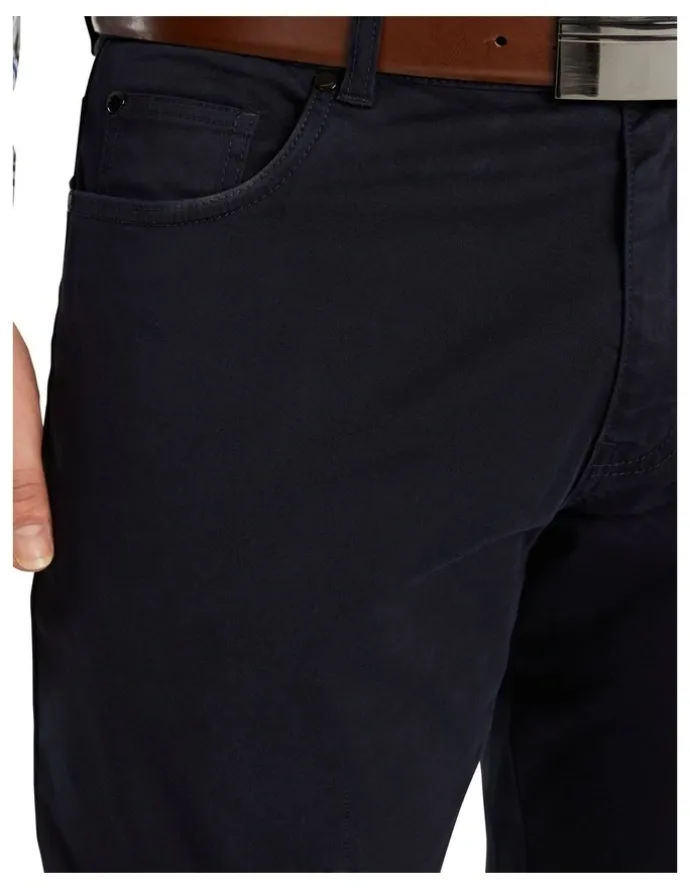 Johnny Bigg Benny Stretch Pocket Pant in Ink