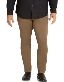 Johnny Bigg Benny Stretch Pocket Pant in Brown