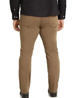 Johnny Bigg Benny Stretch Pocket Pant in Brown