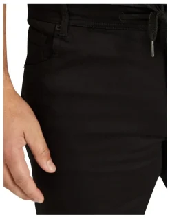 Johnny Bigg Cameron Knit Short in Black