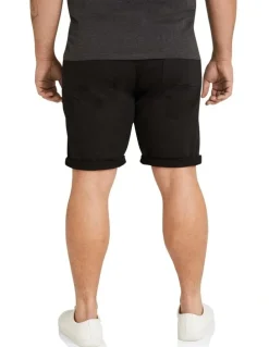 Johnny Bigg Cameron Knit Short in Black