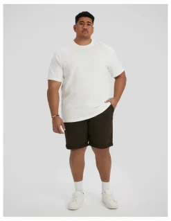 Johnny Bigg Charlie Canvas Short in Khaki