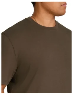 Johnny Bigg Classic Heavy Weight Tee in Olive