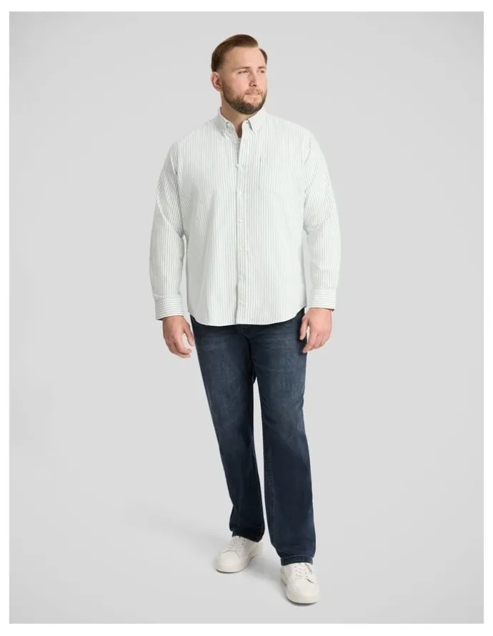 Johnny Bigg Classic Oxford Shirt in Green