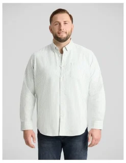 Johnny Bigg Classic Oxford Shirt in Green