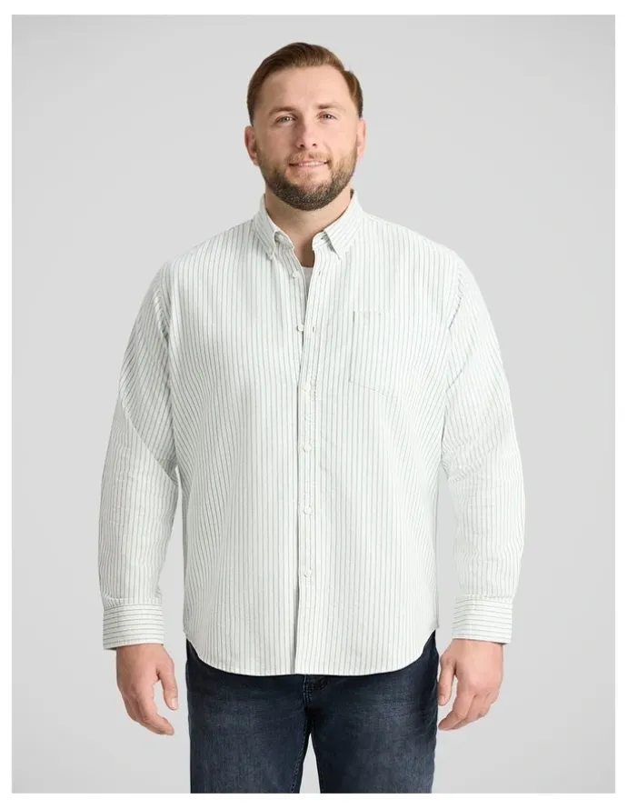 Johnny Bigg Classic Oxford Shirt in Green