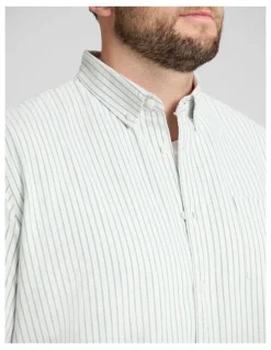 Johnny Bigg Classic Oxford Shirt in Green