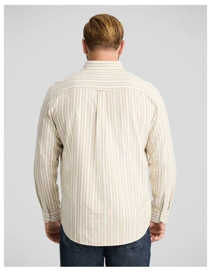 Johnny Bigg Classic Oxford Shirt in Natural