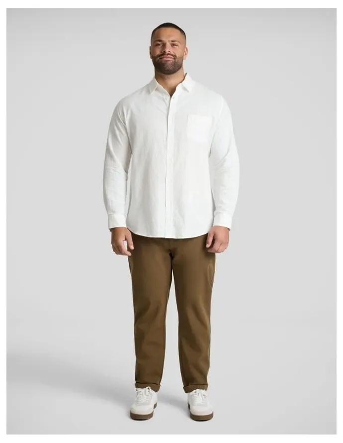 Johnny Bigg Comfort Flex Chino in Mustard