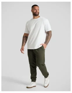 Johnny Bigg Comfort Knit Jogger Pant in Khaki