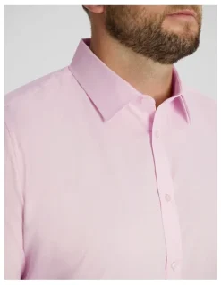 Johnny Bigg Coolmax Stretch Dress Shirt in Pink