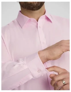 Johnny Bigg Coolmax Stretch Dress Shirt in Pink
