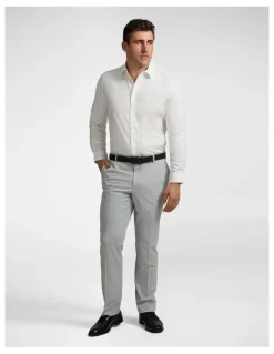 Johnny Bigg Coolmax Stretch Dress Shirt in White