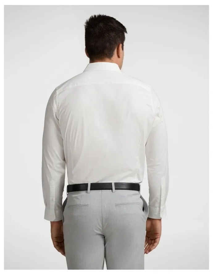 Johnny Bigg Coolmax Stretch Dress Shirt in White