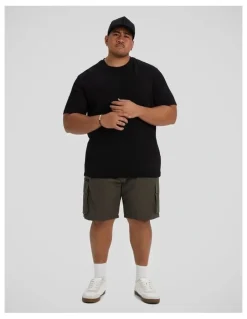 Johnny Bigg Corbin Stretch Cargo Short in Khaki