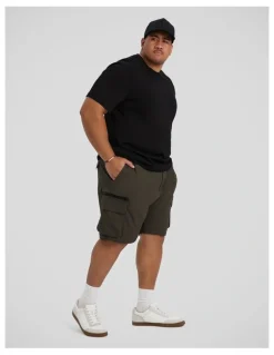 Johnny Bigg Corbin Stretch Cargo Short in Khaki