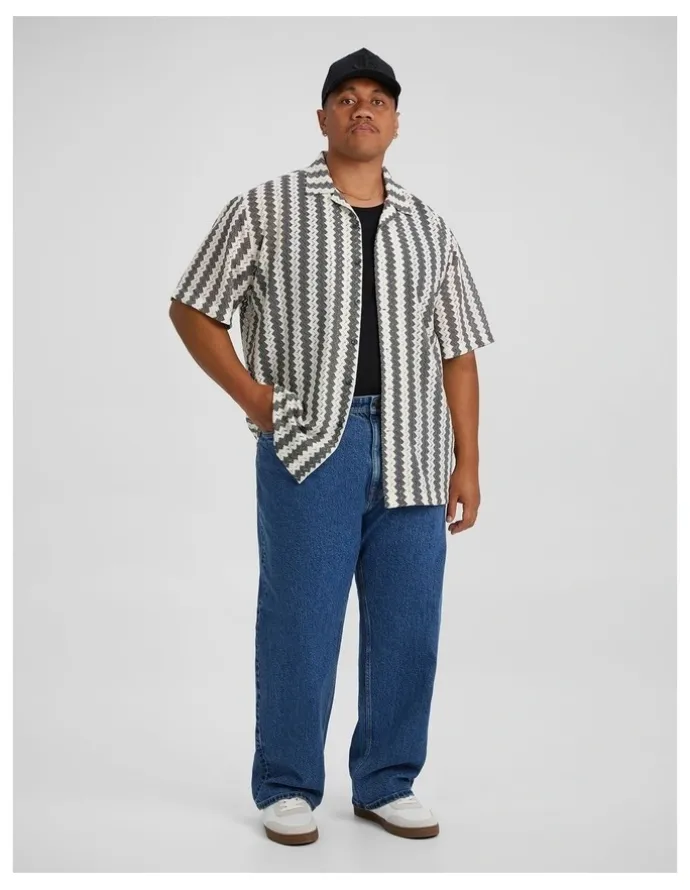 Johnny Bigg Cyprus Relaxed Fit Shirt in White