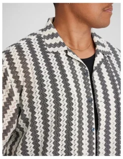 Johnny Bigg Cyprus Relaxed Fit Shirt in White