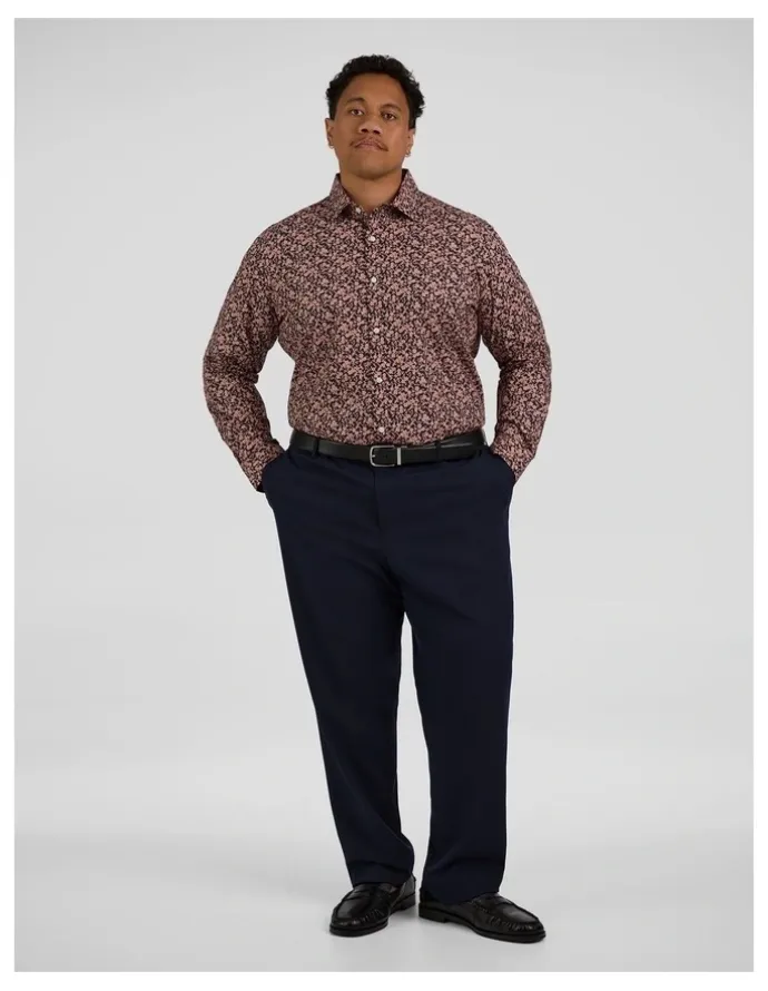 Johnny Bigg Darius Floral Shirt in Pink