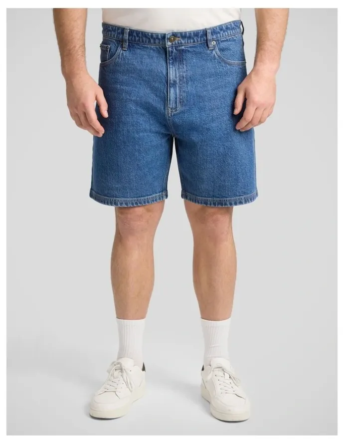 Johnny Bigg Denzel Denim Short in Dark Wash