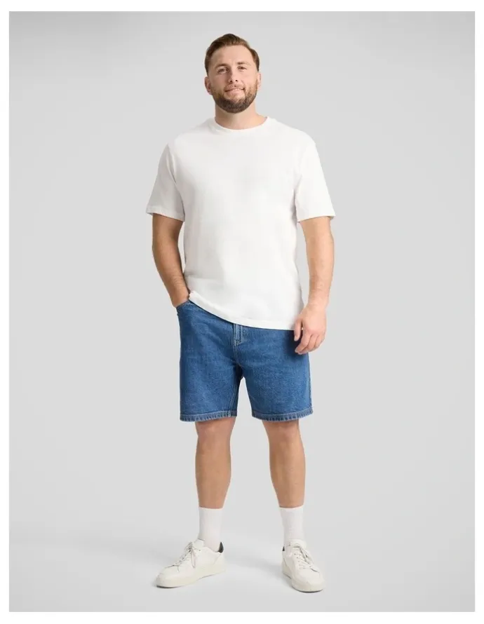 Johnny Bigg Denzel Denim Short in Dark Wash