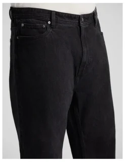 Johnny Bigg Denzel Relaxed Fit Jean in Black