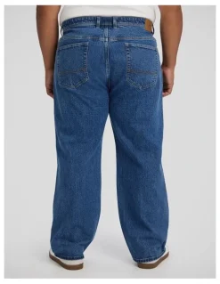 Johnny Bigg Denzel Relaxed Fit Jean in Dark Wash