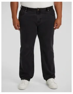 Johnny Bigg Doherty Stretch Jean in Washed Black