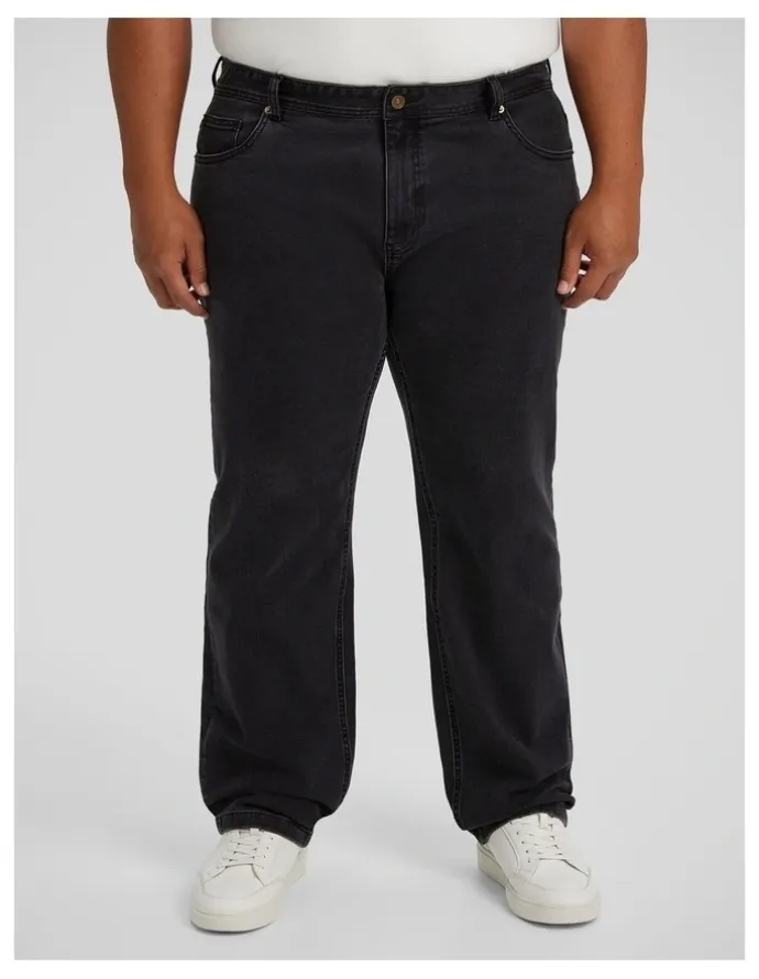 Johnny Bigg Doherty Stretch Jean in Washed Black