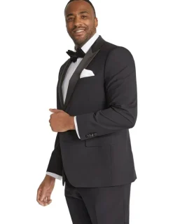 Johnny Bigg Elvis Tuxedo Suit Jacket in Black