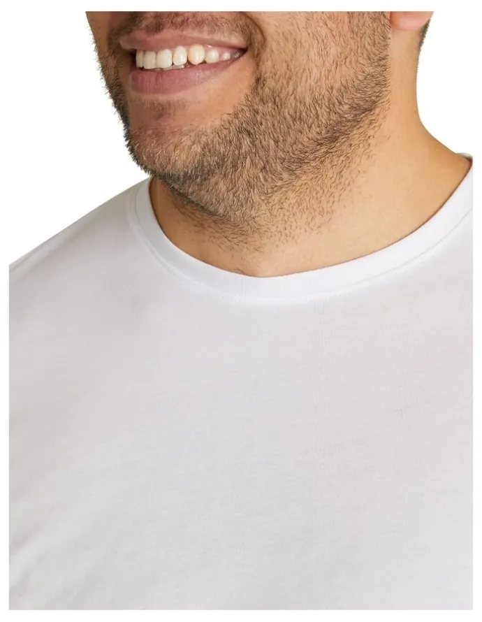 Johnny Bigg Essential Crew Neck Tee in White