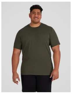 Johnny Bigg Essential Crew Neck Tee in Khaki
