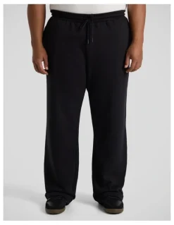 Johnny Bigg Essential Straight Track Pant in Black