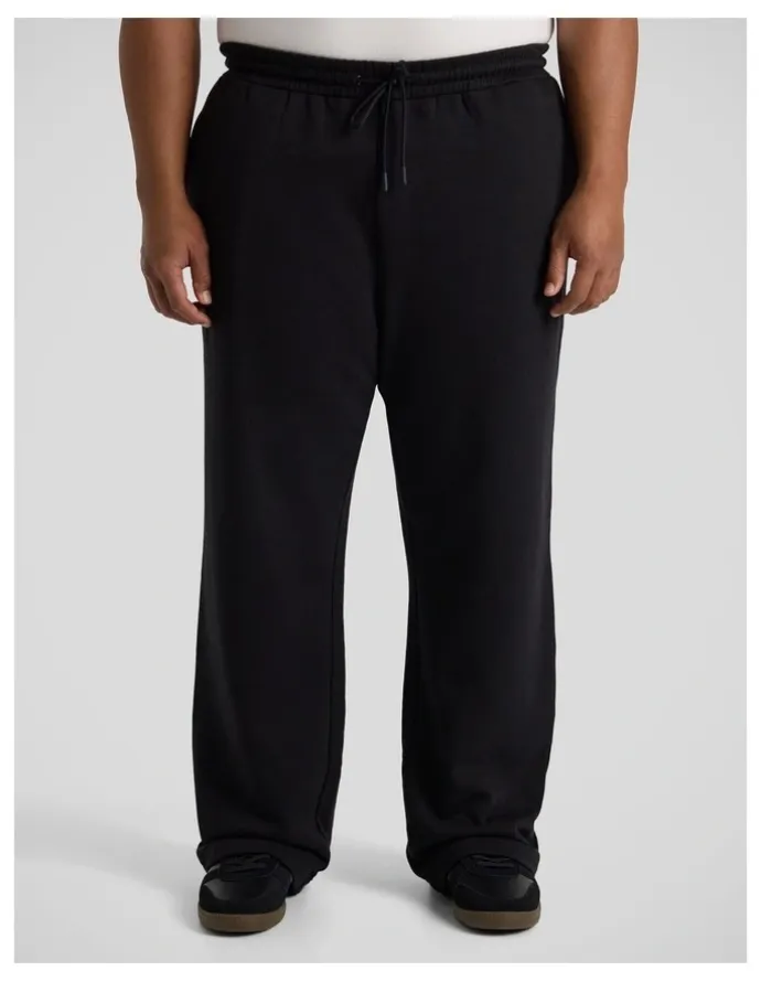 Johnny Bigg Essential Straight Track Pant in Black