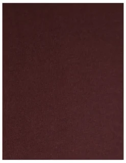 Johnny Bigg Essential V Neck Tee in Burgundy