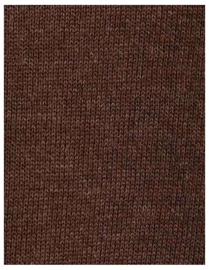 Johnny Bigg Everyday Polo Sweater in Chocolate
