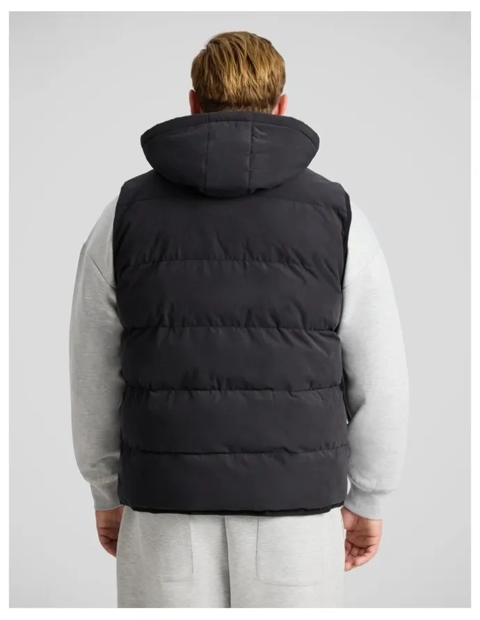 Johnny Bigg Fargo Puffer Vest in Black