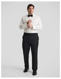 Johnny Bigg Gaston French Cuff Dress Shirt in White