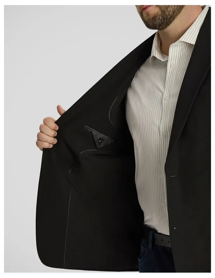 Johnny Bigg Harvey Commuter Blazer in Black
