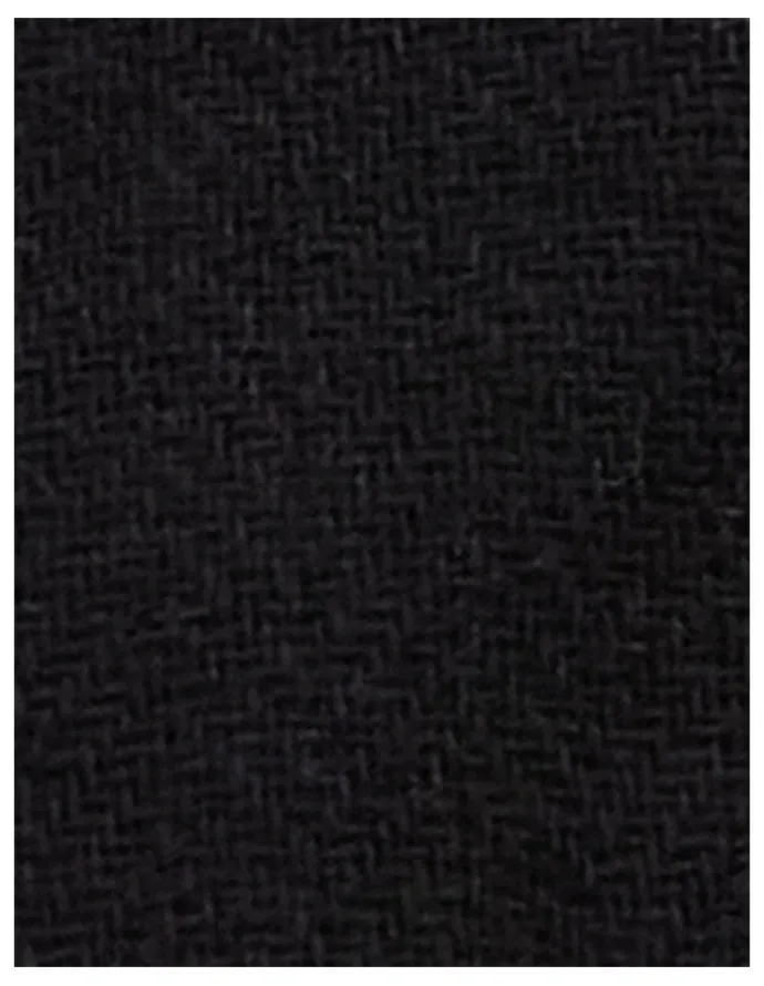 Johnny Bigg Herringbone Flat Cap in Black