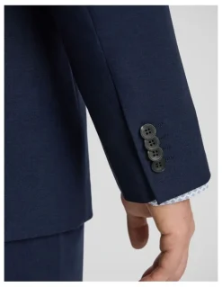 Johnny Bigg Hudson Stretch Suit Jacket in Navy