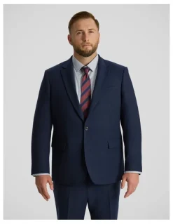 Johnny Bigg Hudson Stretch Suit Jacket in Navy