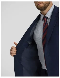 Johnny Bigg Hudson Stretch Suit Jacket in Navy