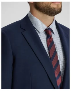 Johnny Bigg Hudson Stretch Suit Jacket in Navy